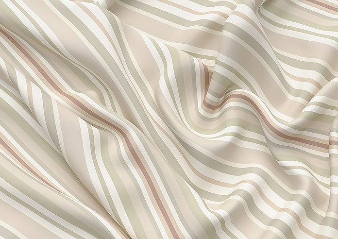 The British Stripe Co. Elizabeth, Dover No.1 - Twist&Fit Roman Blind - Image 4